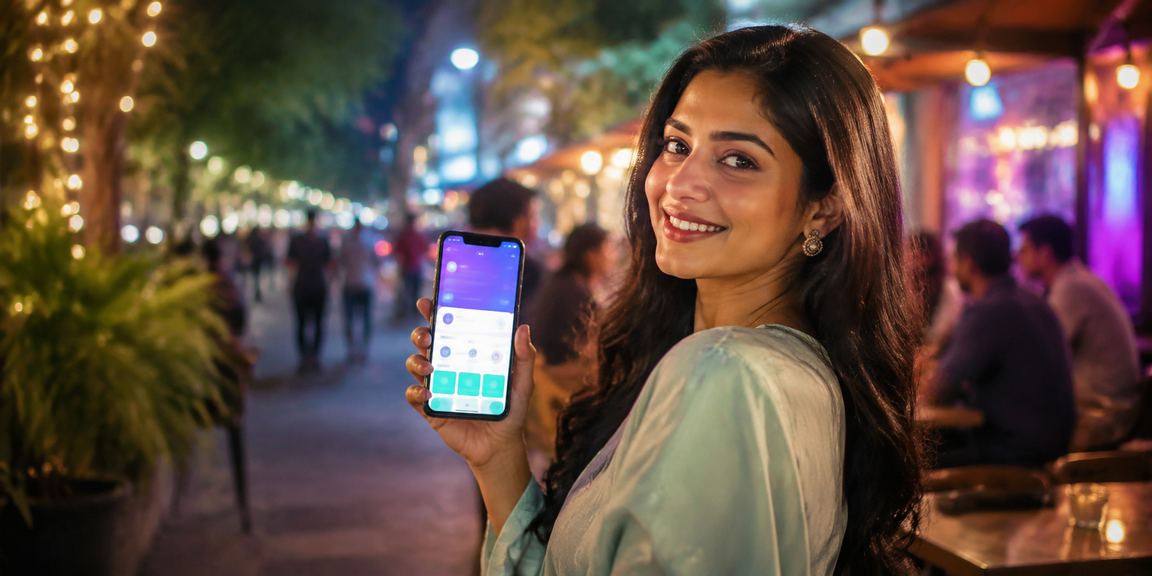 ঢাকায় মোবাইলে ক্যাসিনো গেম খেলার দৃশ্য
