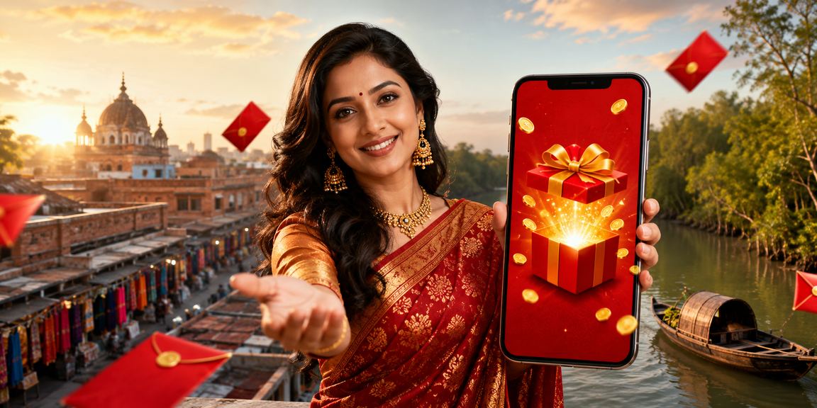 সুন্দরবন থিমে রেড এনভেলপ বোনাস ও নতুন গেম সুযোগ